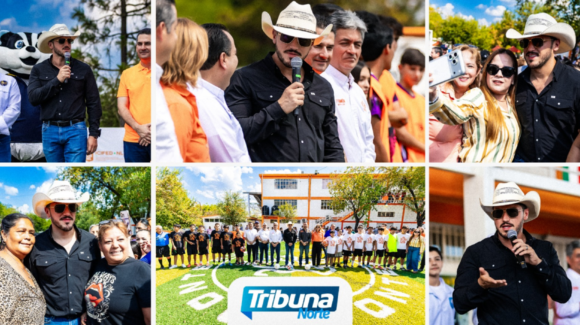 Gobierno de NL fortalece infraestructura educativa y deportiva en la Región Citrícola