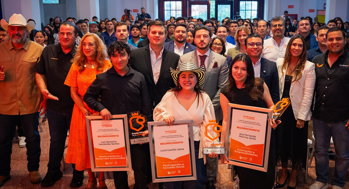 Entrega Gobierno de Nuevo León el Premio Estatal de la Juventud 2026 a proyectos de impacto social, innovación y sustentabilidad