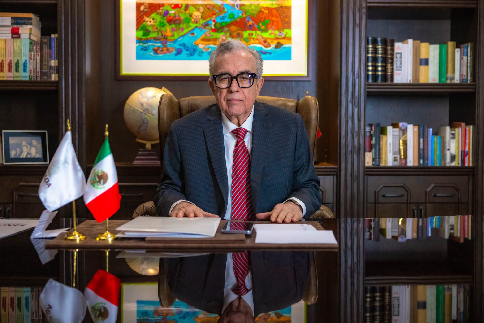 Rubén Rocha Moya vuelve a pedir licencia indefinida como gobernador de Sinaloa tras mensaje de Sheinbaum