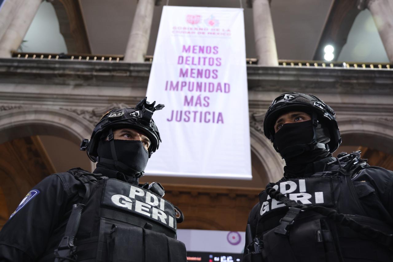 Caen 63% los delitos de alto impacto en CDMX; bajan homicidios en julio de 2026