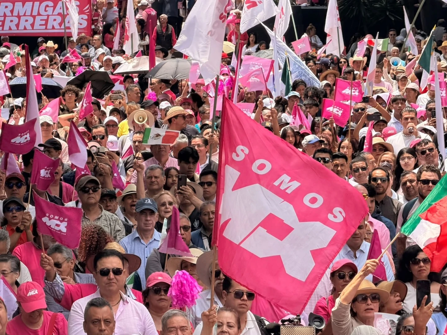 INE ordena cambio de nombre, emblema y colores al partido Somos Mexico