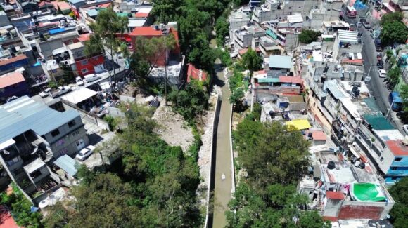 Álvaro Obregón destina 47 mdp a la tercera etapa del Colector Marginal en el Río Jalalpa
