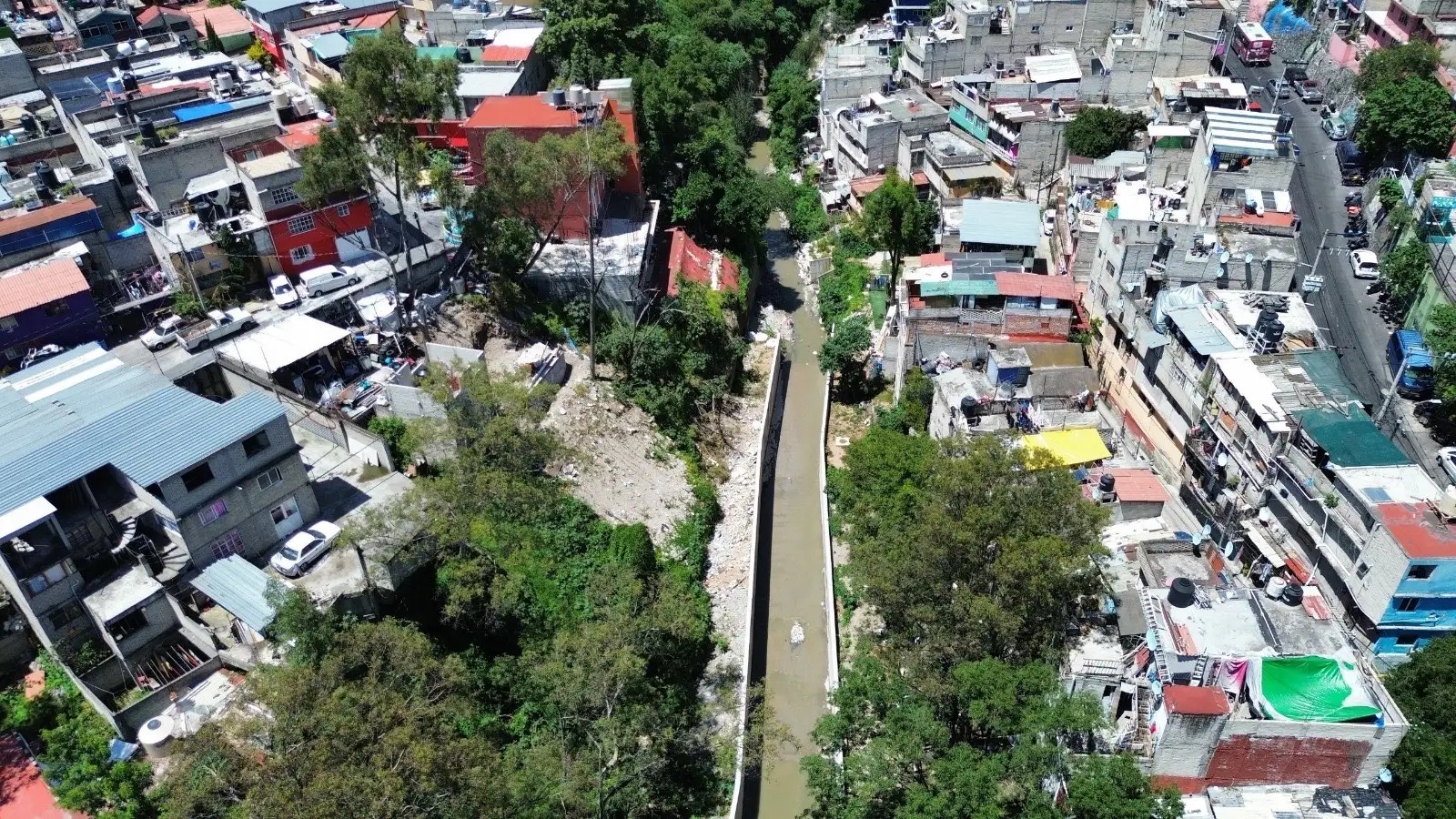 Álvaro Obregón destina 47 mdp a la tercera etapa del Colector Marginal en el Río Jalalpa