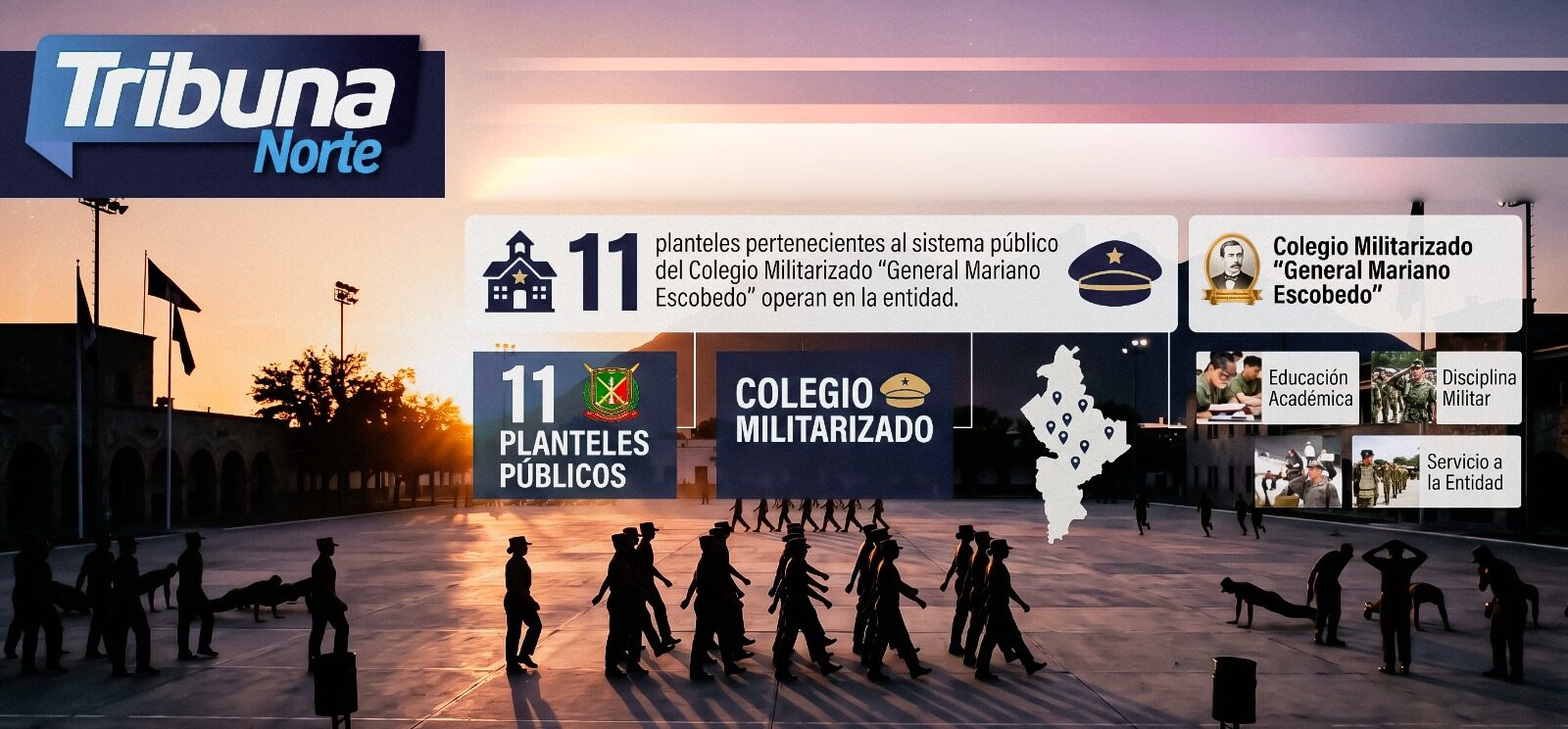 Analizarán SEP y Gobierno de Nuevo León el futuro operativo de las escuelas militarizadas en la entidad