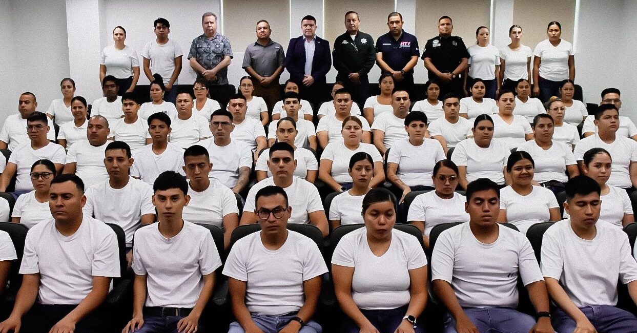Ingresan 65 nuevos cadetes a la Secretaría de Seguridad de Monterrey para reforzar labores operativas y de monitoreo