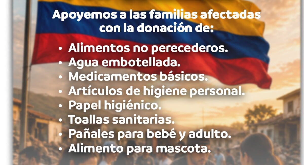 Habilitan en Nuevo León centro de acopio permanente en apoyo a las personas damnificadas por el sismo en Colombia