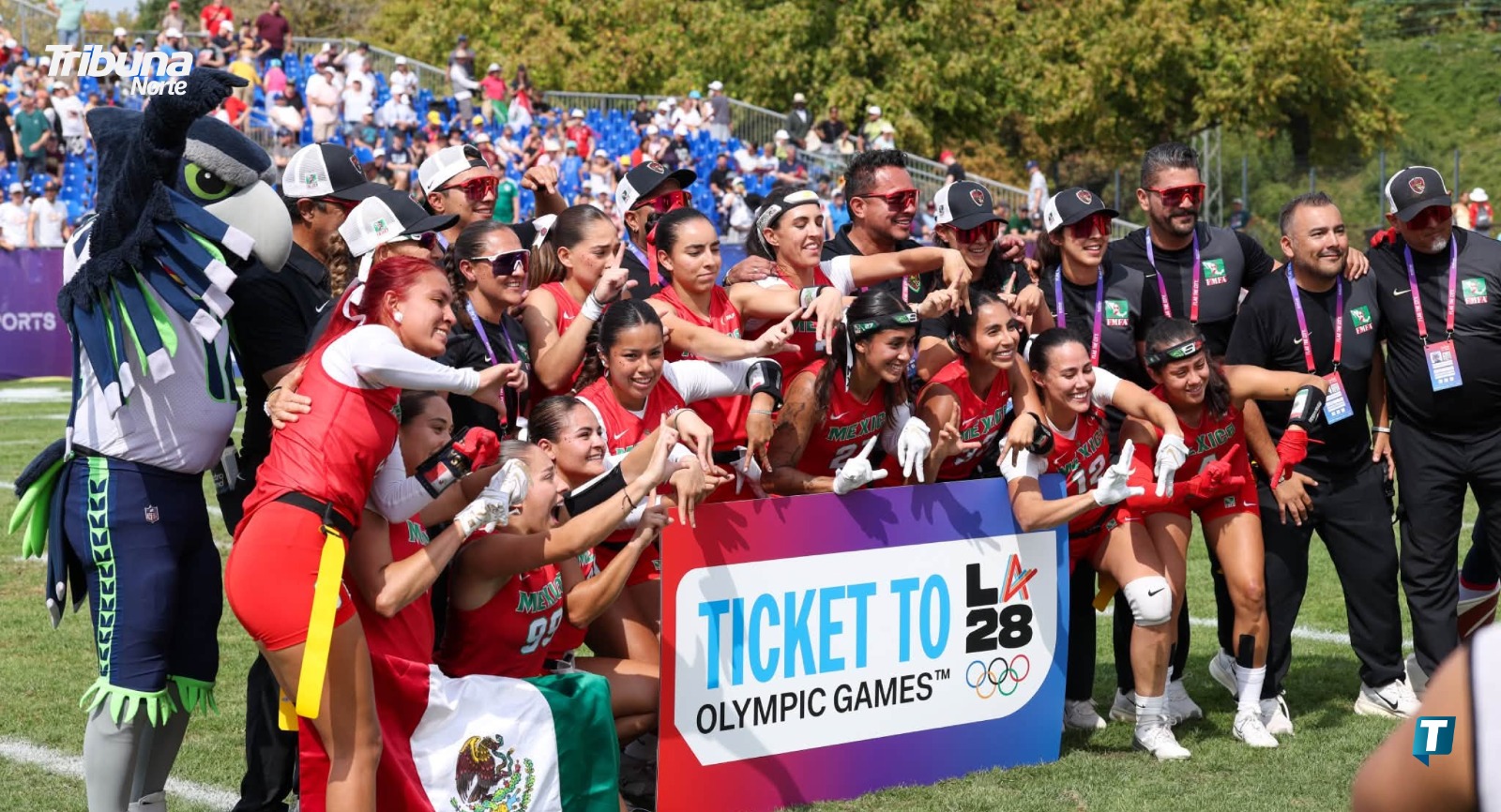 México asegura su clasificación a los Juegos Olímpicos de Los Ángeles 2028 en Flag Football femenil