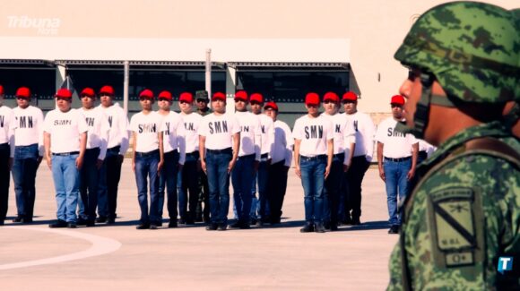 Inician jóvenes conscriptos su formación en el Segundo Escalón 2026 del Servicio Militar Nacional en Apodaca