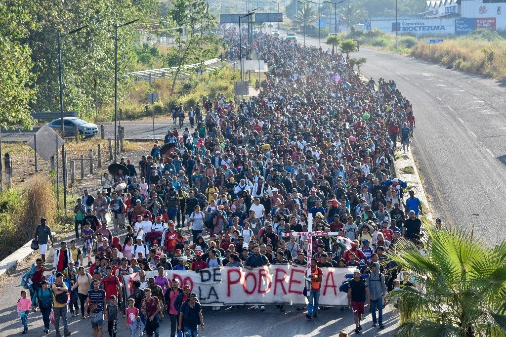 Parten de Tapachula hacia la CDMX más de 600 migrantes en la caravana ‘Sueño Sin Fronteras’