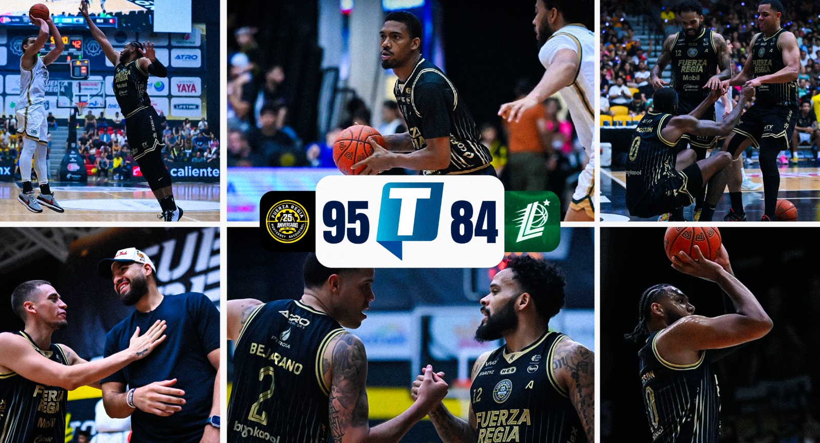 Fuerza Regia supera 95-84 a Abejas de León y abre con autoridad la serie de la LNBP en la Arena Mobil
