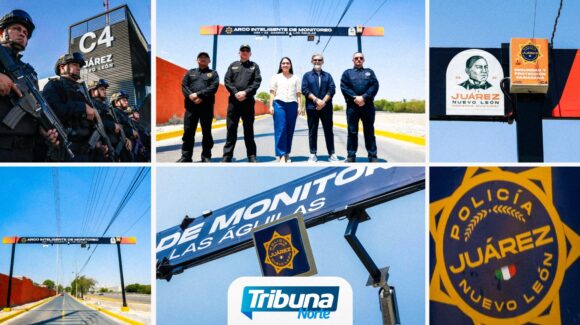 NL: Gobierno de Juárez fortalece vigilancia con nuevo Arco Inteligente y registra más de 200 mil lecturas de placas