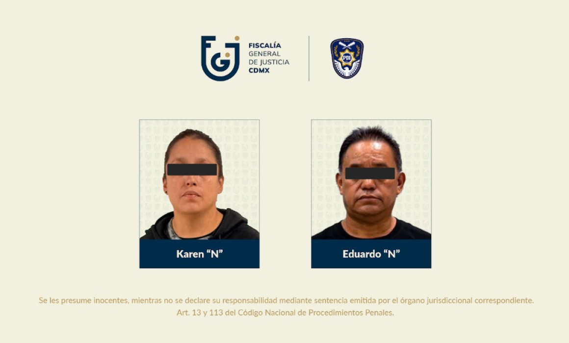 Vinculan a proceso a dos implicados en secuestro de un funcionario de la FGJ-CDMX