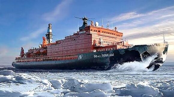 Rusia lanza desde un rompehielos nuclear la primera sonda estratosférica recuperable para monitorear el Ártico