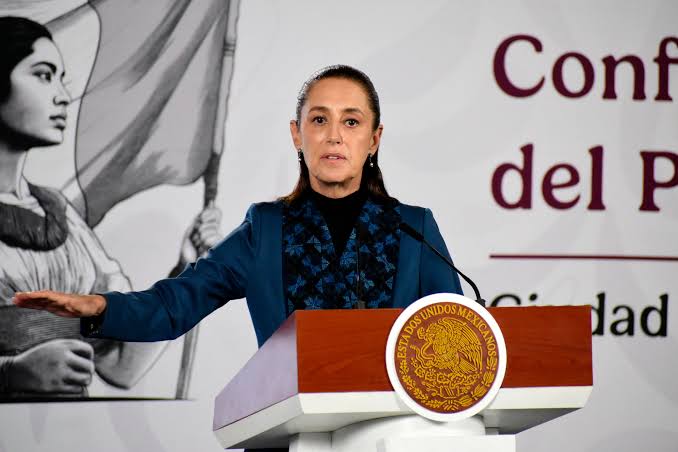 “Una visa no define a una persona”: Sheinbaum defiende a Andrés Manuel ‘Andy’ López Beltrán en un discurso en Tamaulipas