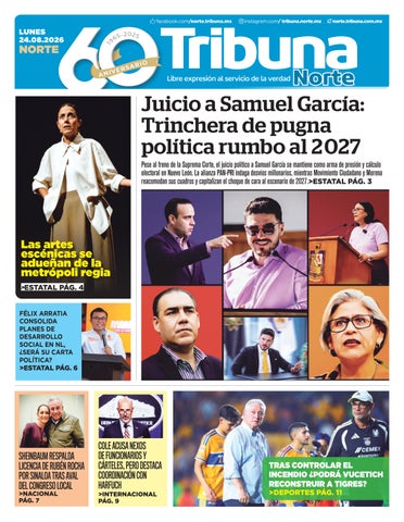 Cubierta de la versión impresa del 23 Ago 2026