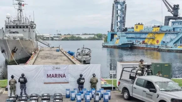 Secretaría de Marina decomisa 4 toneladas de cocaína en Chiapas y Oaxaca