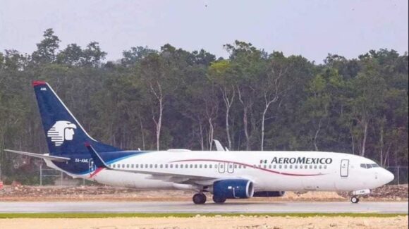 Aeroméxico suspenderá todos sus vuelos en el aeropuerto de Tulum por baja afluencia