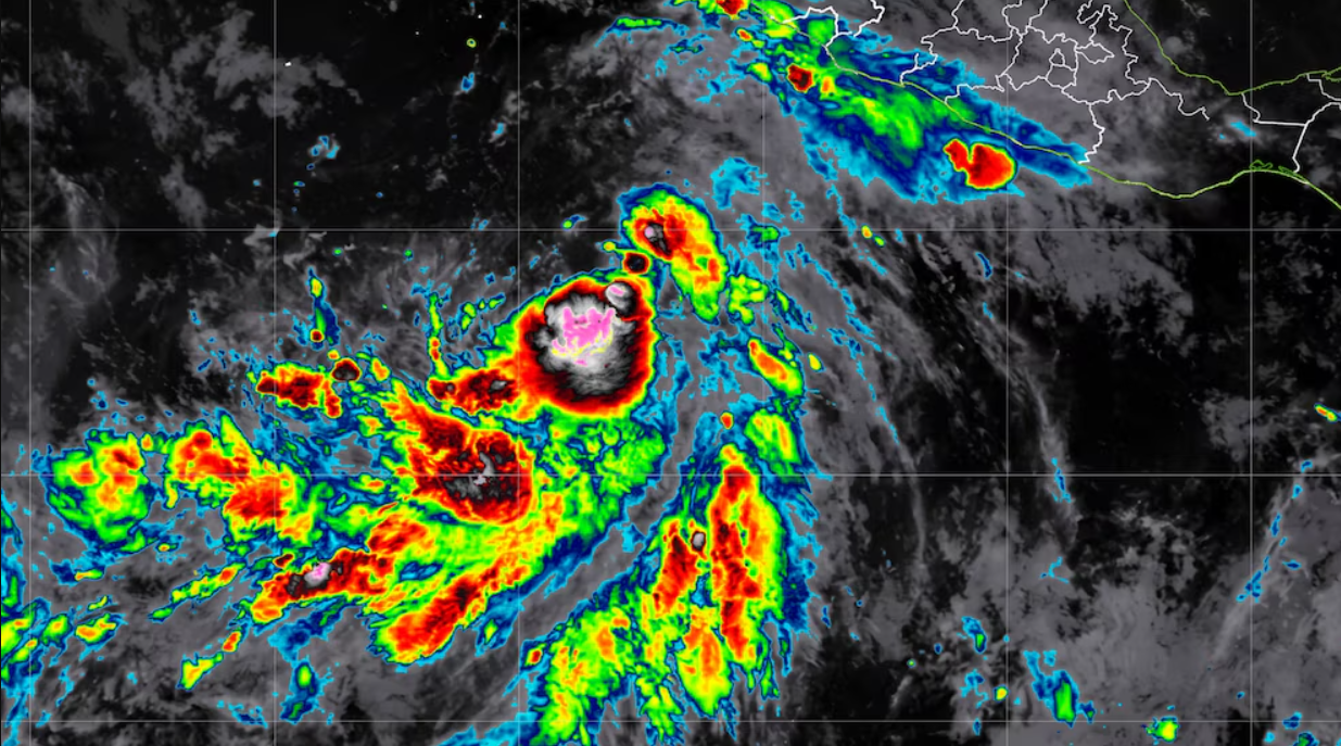 Tormenta Tropical Marie se forma en el Pacífico; estos son los 4 estados bajo alerta por lluvias