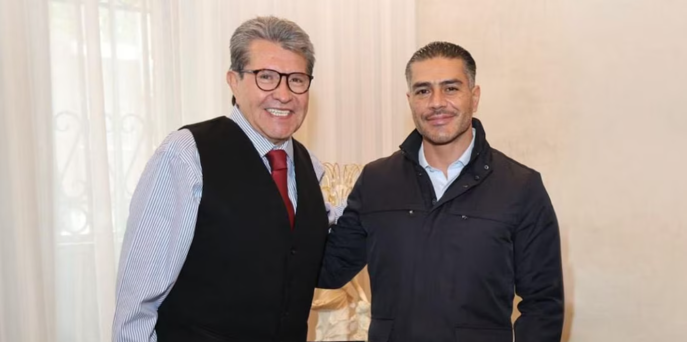 Ricardo Monreal se reúne con Omar García Harfuch previo a la glosa del Informe Presidencial