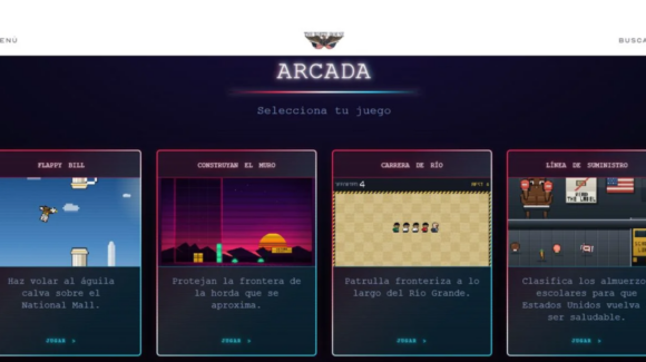 Casa Blanca estrena videojuego sobre construcción del muro y las deportaciones