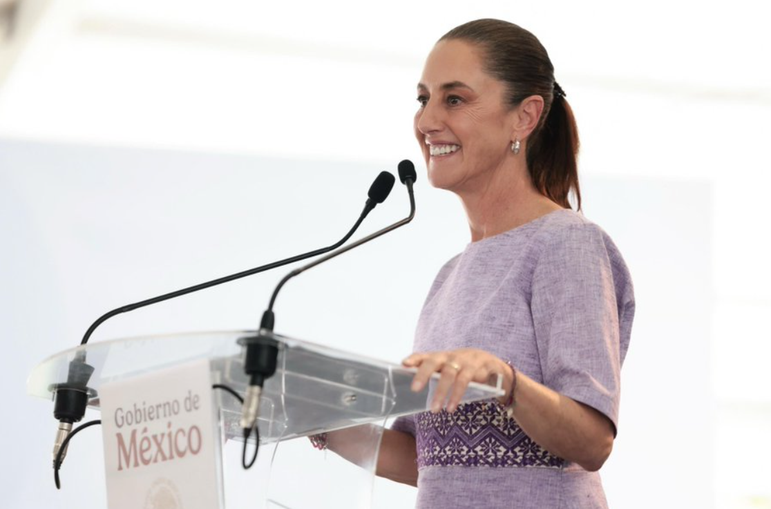 Sheinbaum Faces Protests and Faints During Colima Address, Blames Opponents