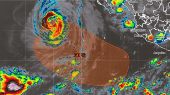 SMN vigila posible ciclón ‘Norbert’ con 60 por ciento de probabilidad de desarrollo frente a Baja California Sur