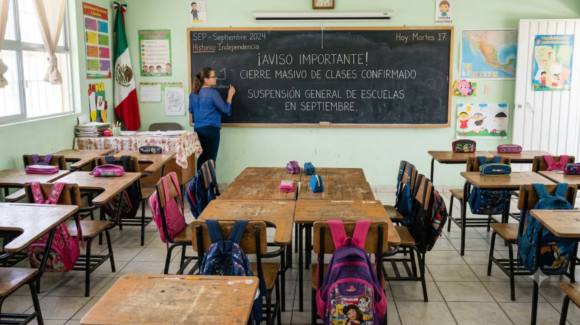 SEP confirma cierre masivo de escuelas del nivel básico para el 25 de septiembre