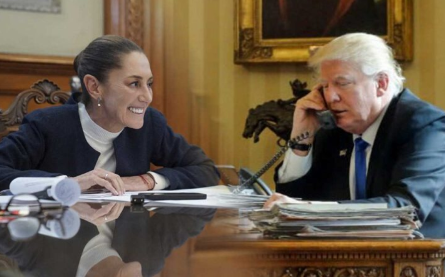 Reportan llamada entre Trump y Sheinbaum sobre el futuro del T-MEC