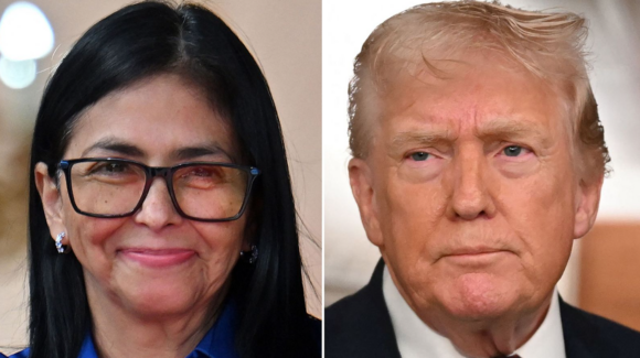 Trump se reunirá con Delcy Rodríguez el martes en Nueva York, anuncia la Casa Blanca