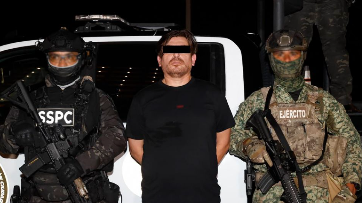 Detienen en Mazatlán a ‘El Peli’, presunto operador de ‘Los Chapitos’, informa Harfuch