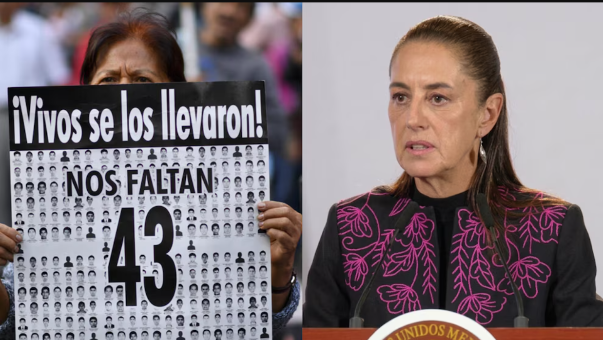 Sheinbaum explica por qué padres de los 43 no fueron convocados al informe de Ayotzinapa