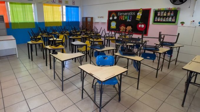 Baja California suspende clases presenciales por altas temperaturas; serán a distancia