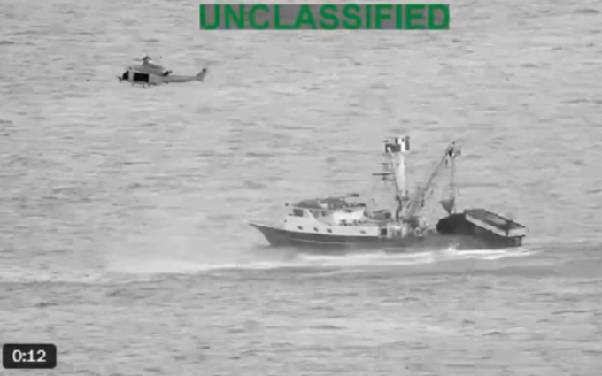Comando Sur de Estados Unidos intercepta estación flotante vinculada a ‘Los Choneros’