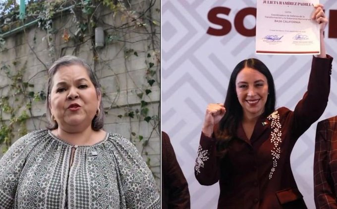 Llevan al Tepjf impugnación por designación de Julieta Ramírez como coordinadora de Morena en Baja California