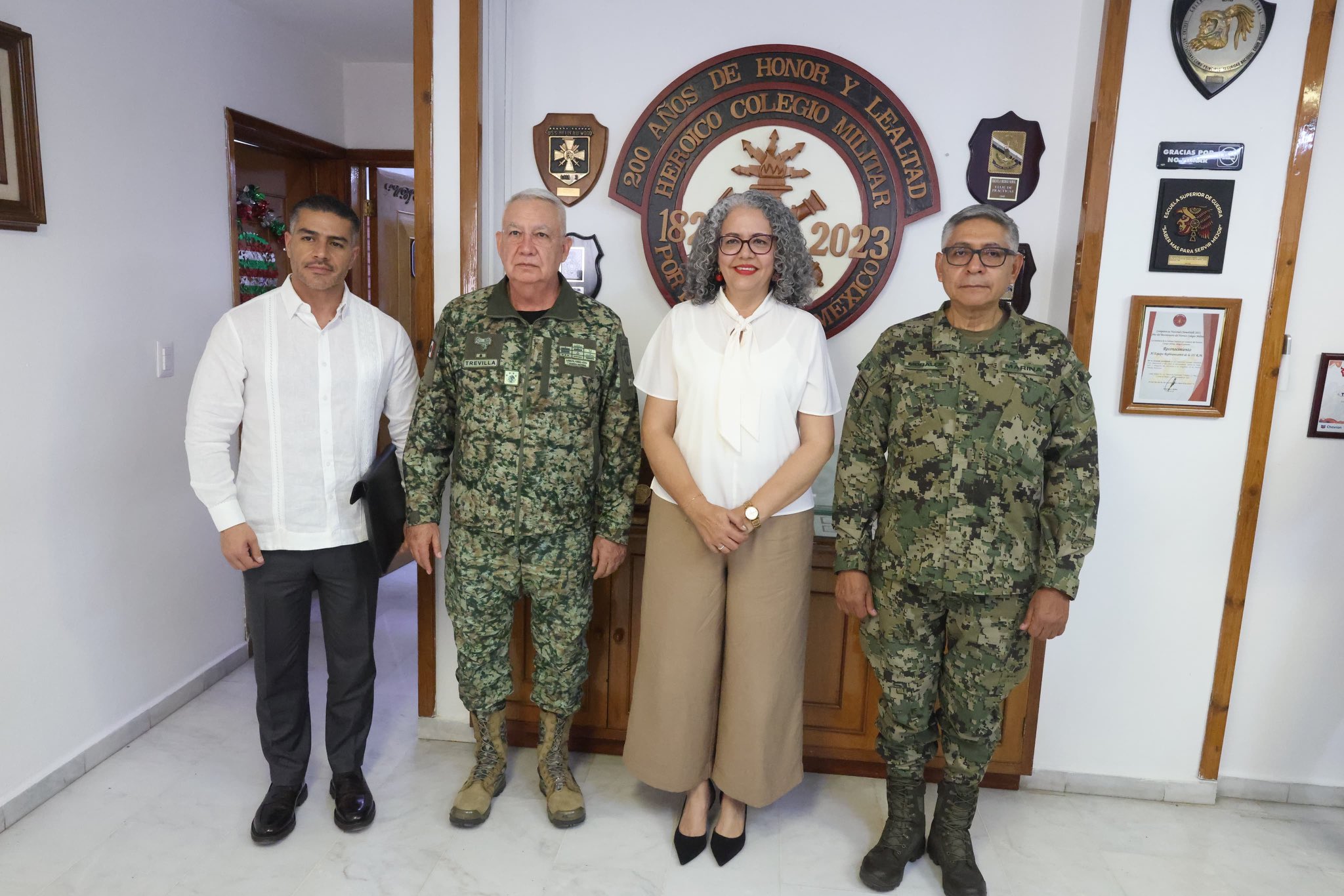Refuerzan seguridad en Mazatlán; Graciela Domínguez se reúne con Harfuch y mandos federales