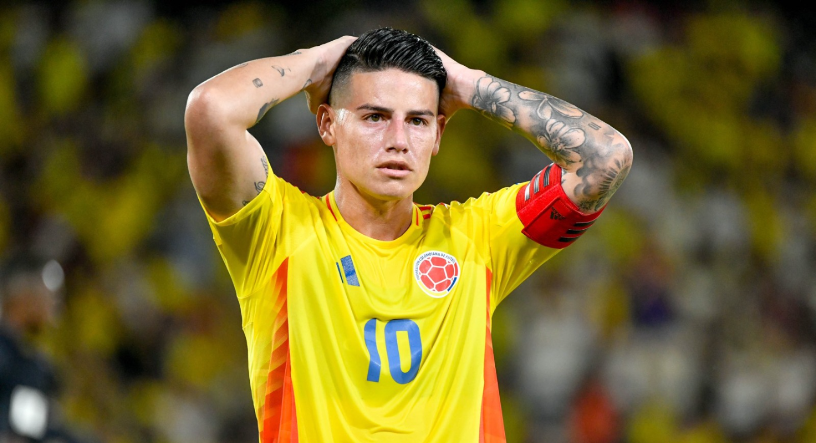 James Rodríguez anuncia su retiro de la selección de Colombia tras 15 años y 131 partidos