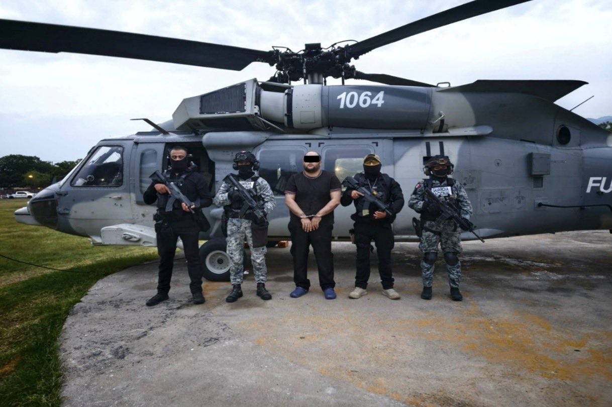 Detienen en Michoacán a ‘Kamoni’, presunto jefe regional del Cártel de Tepalcatepec