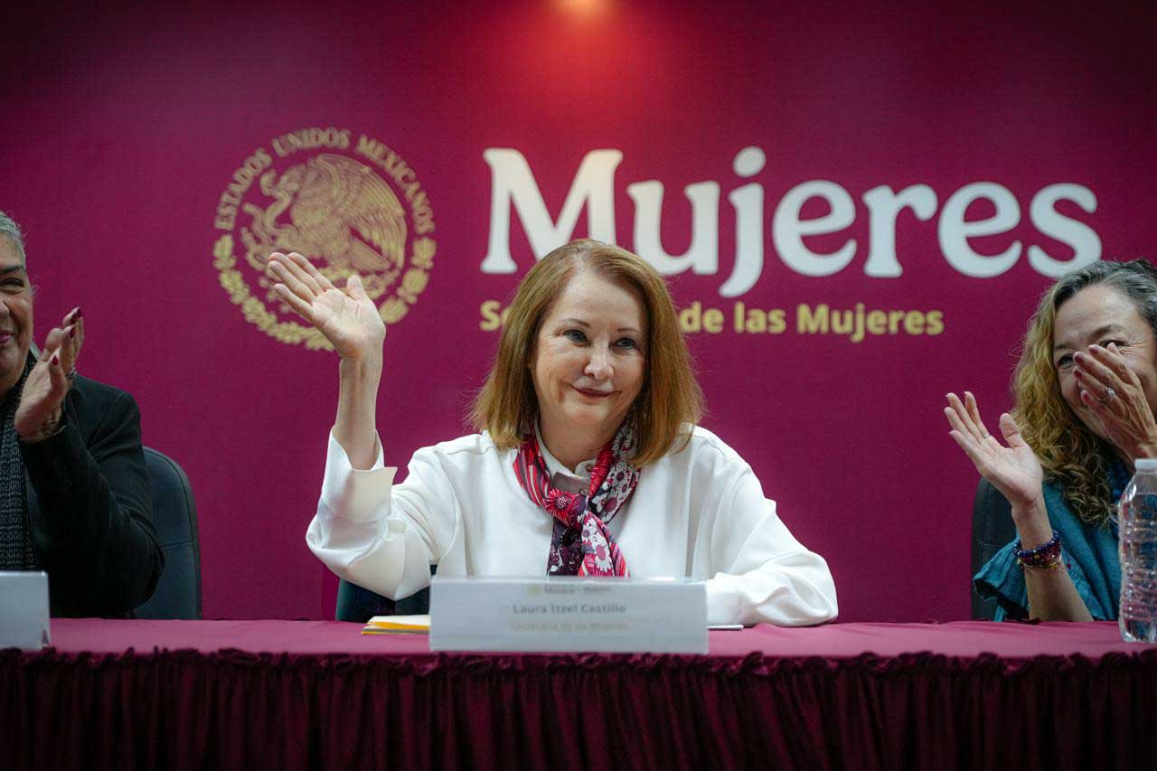 Laura Itzel Castillo asume Secretaría de las Mujeres tras meses de vacancia