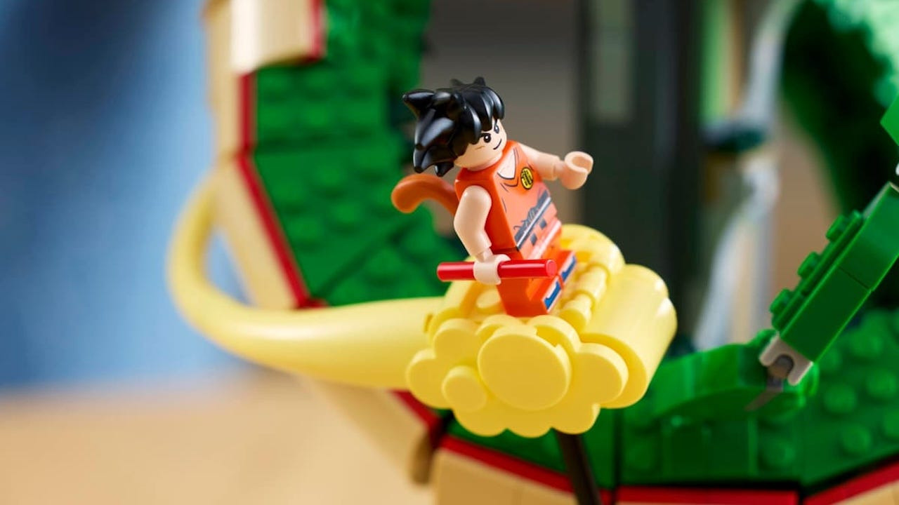 LEGO presenta su primer set oficial de Dragon Ball con Shenlong y Goku