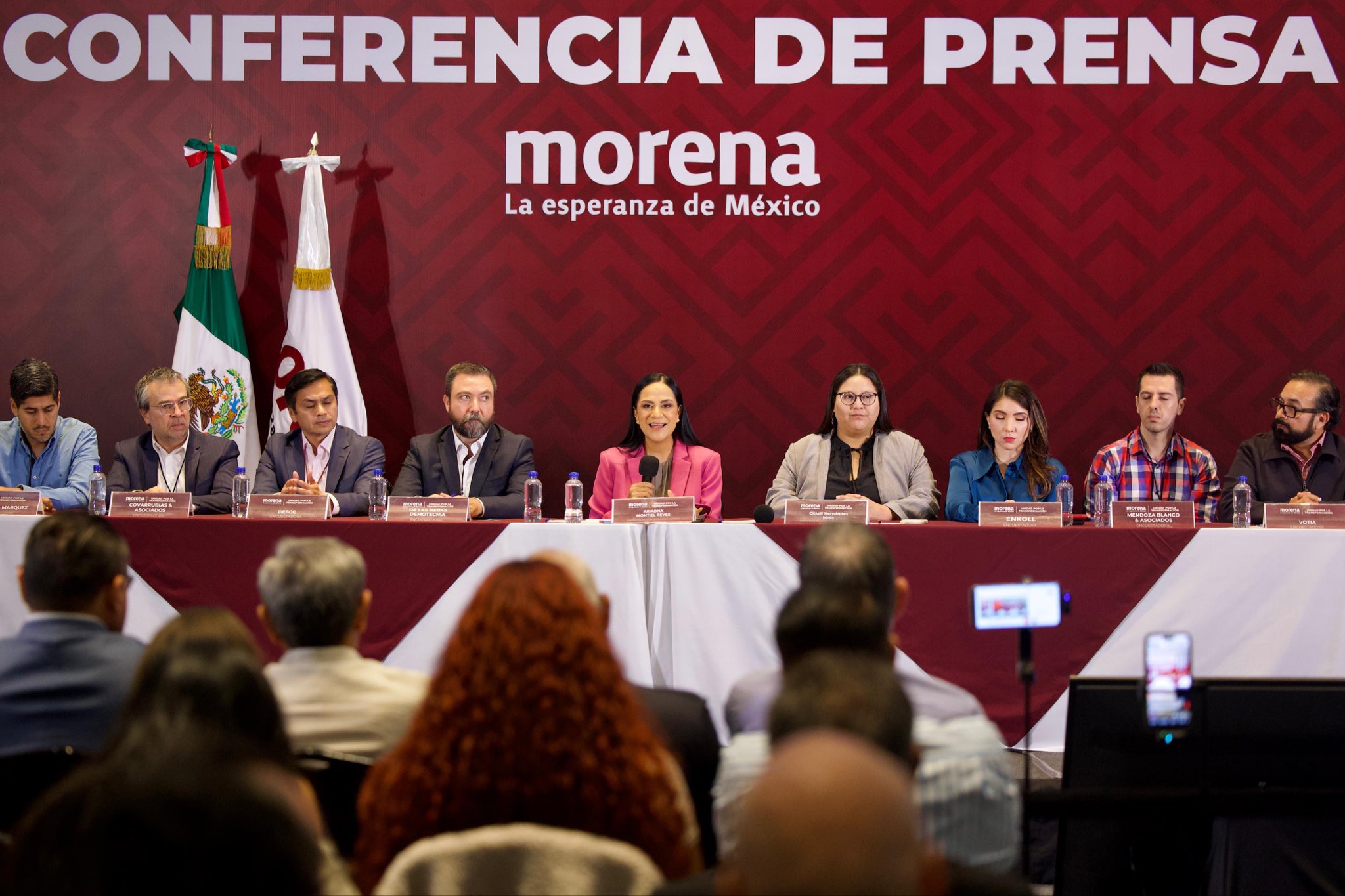 Morena no encubrirá a nadie; Ariadna Montiel rechaza señalamientos de EU contra Andy López Beltrán y Marina del Pilar