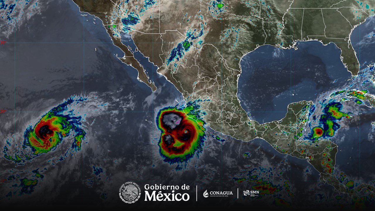 Huracán ‘Polo’ podría tocar tierra dos veces en México, primero en BCS y después en Sonora