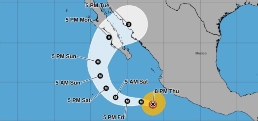 Huracán ‘Polo’ se mantiene en categoría 5; alertan por lluvias y oleaje en seis estados