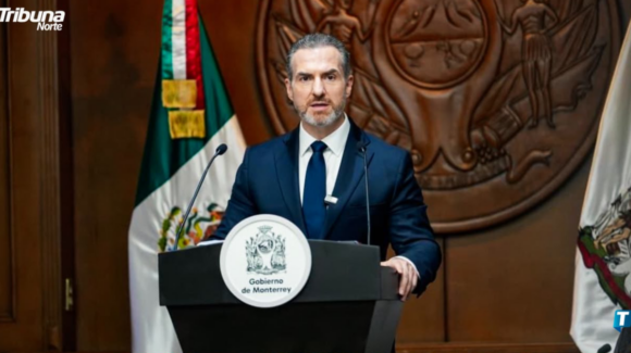 Adrián de la Garza presenta los resultados de su Segundo Informe de Gobierno en Monterrey