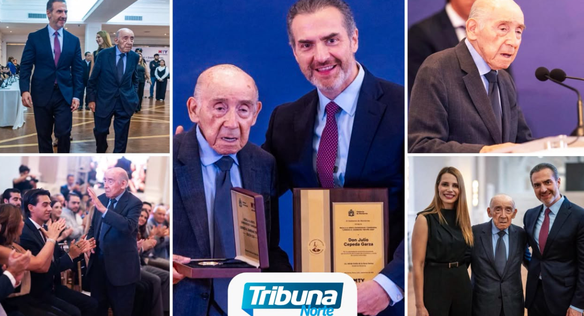 Otorgan el municipio de Monterrey la Medalla al Mérito Emprendedor y Empresarial a Julio Cepeda