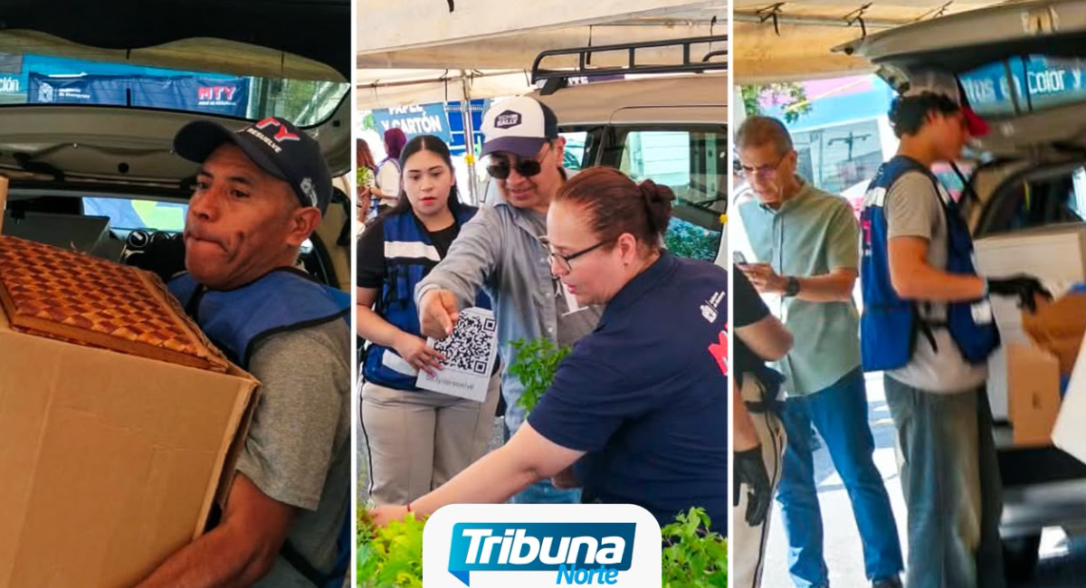 Canjean reciclables por plantas nativas con el programa ‘Recicla y Resuelve’ en Monterrey