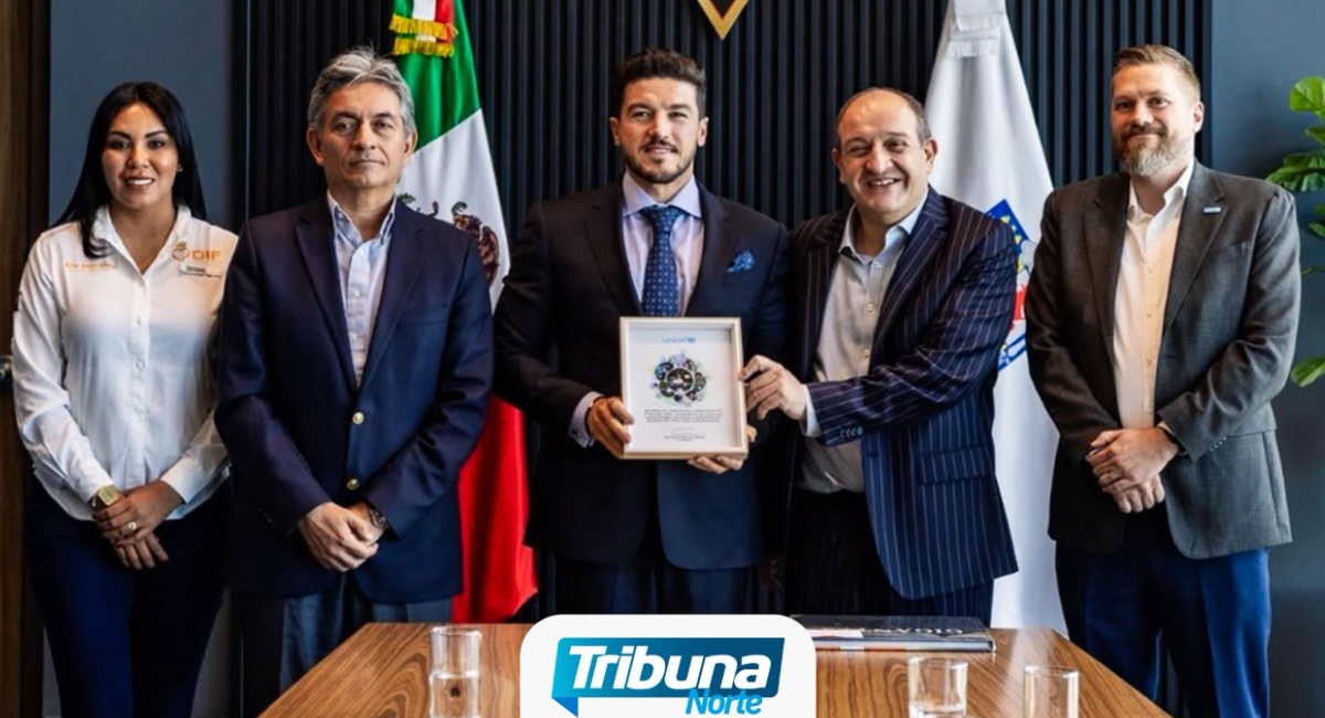 Samuel García se reúne con representante de la Unicef por término de gestión en México