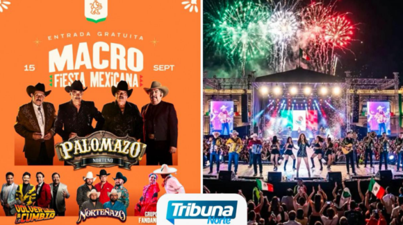 Programa para la Fiesta Mexicana y el desfile patrio en la Macroplaza de Monterrey