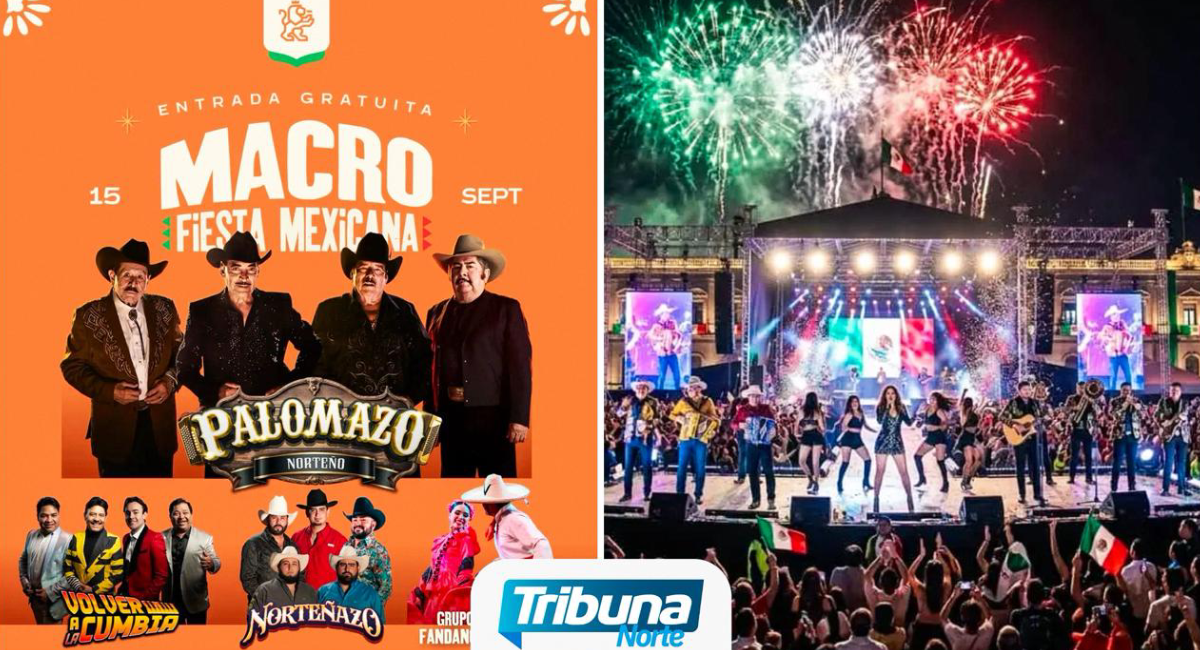 Alistan programa para la Fiesta Mexicana y el desfile patrio en la Macroplaza de Monterrey