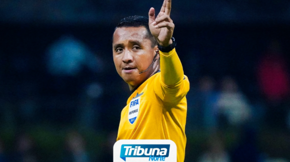 Iván Barton, árbitro central de la final de la Leagues Cup entre Rayados y Toluca