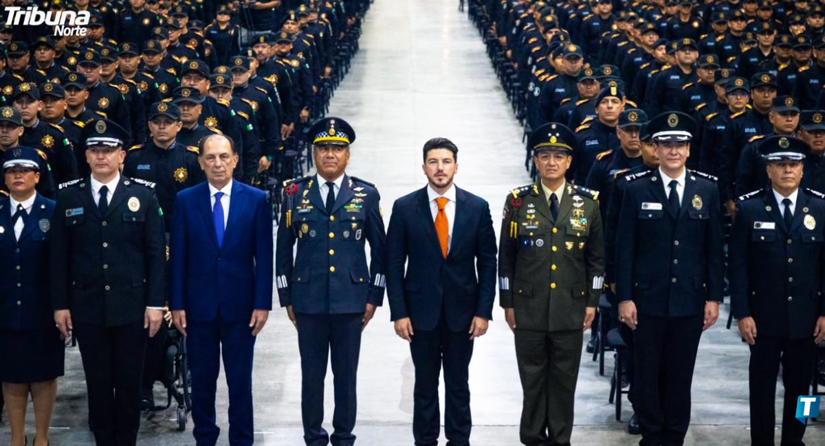 Reporta Nuevo León reducción del delito y destaca incremento en capacidad operativa de Fuerza Civil